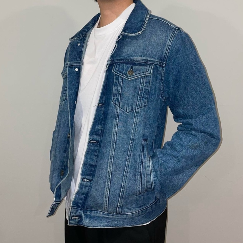 Topman XS Men’s Classic Blue Denim Jacket
